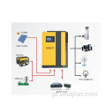 Inversor solar de 5kW com controlador de carga embutido